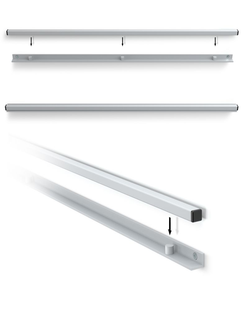 YAKIMA 60 by 54 Inch LockNLoad Perimeter Raised Rail Kit for Roof Rack –  VMInnovations, image size:789x1000