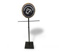 Testrite Visual | Telescopic Pole Topper Stand Example